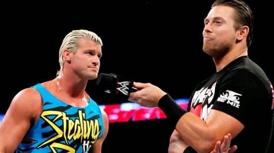 Ziggler's celebration will lead to The Miz hitting him with a Skull Crushing Finale